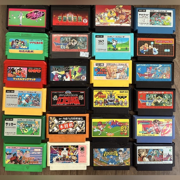 Nintendo Famicom NES Game Lot - 24 - Picture 1 of 1